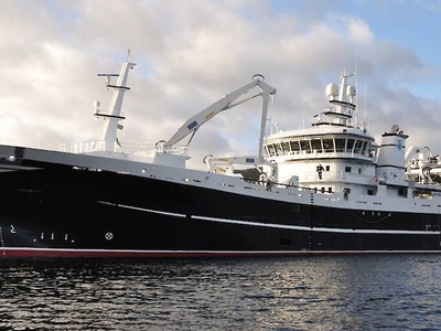 TORPEE-MAG auf einem Fischereischiff