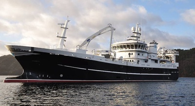 TORPEE-MAG auf einem Fischereischiff