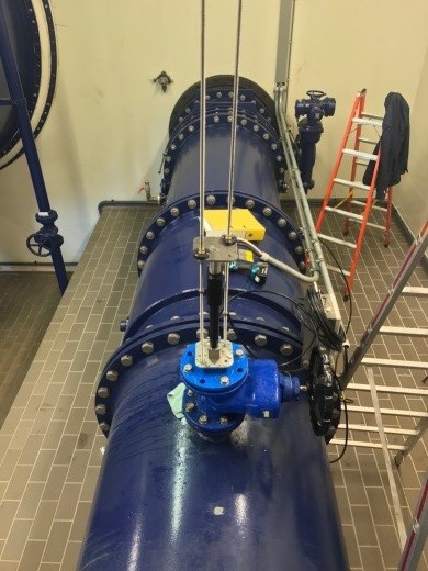 Überwachung des Trinkwasserflusses